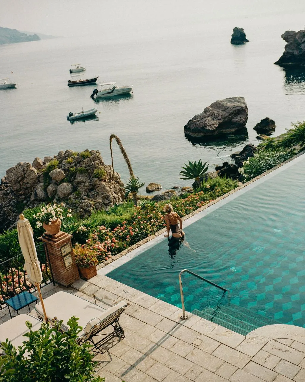 Pool, Villa Sant'Andrea, A Belmond Hotel, Taormina Mare, Catania