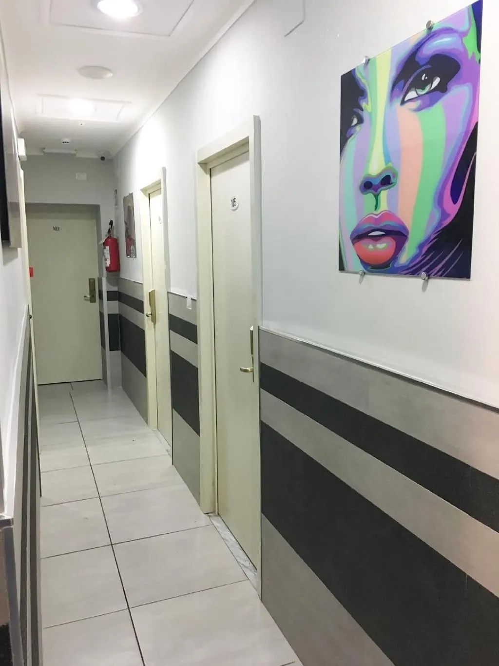 Lobby, Palladini Hostel, Naples