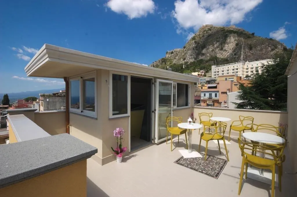 Terrace, Casa Turrisi, Taormina