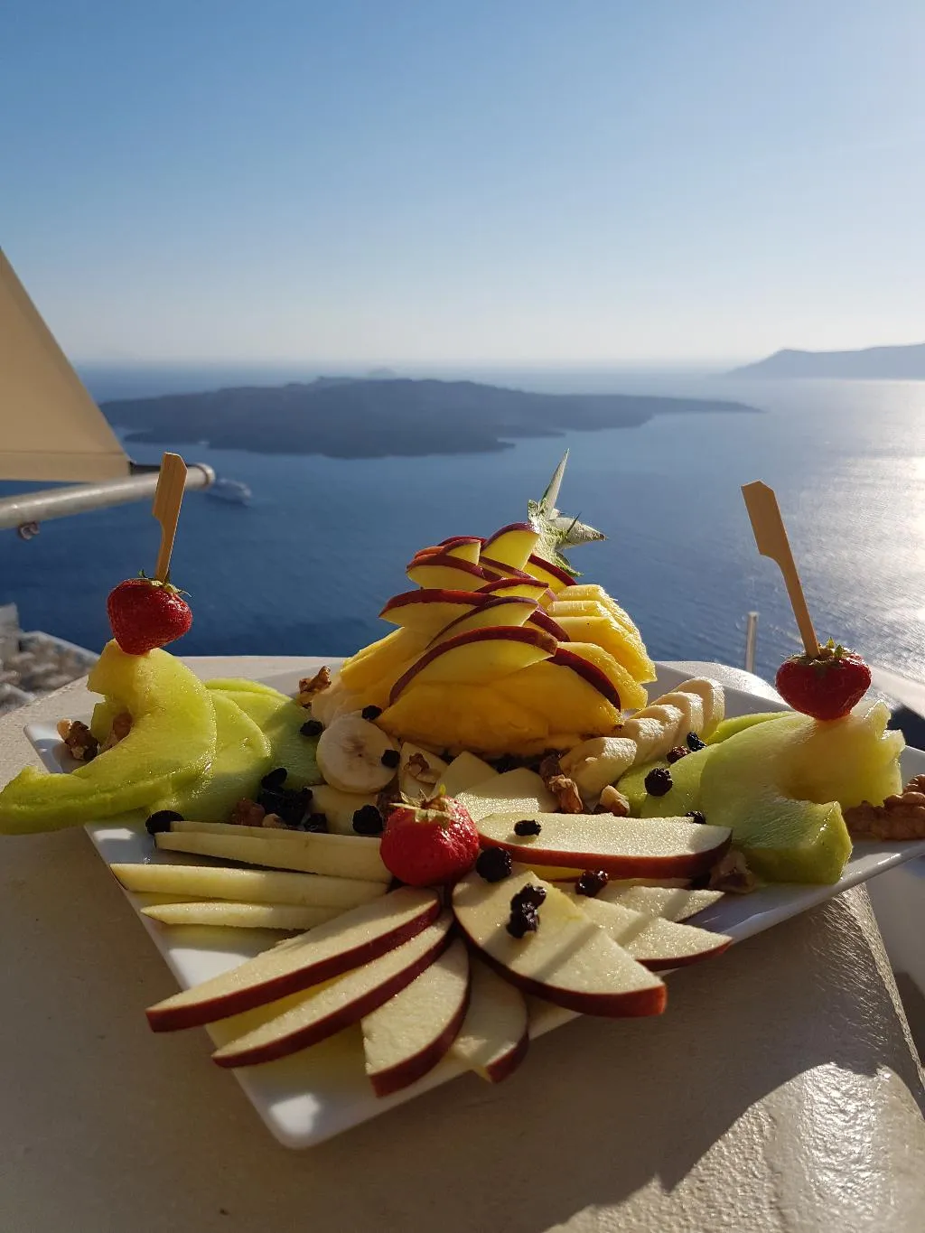 Restaurant, On The Cliff, Santorini