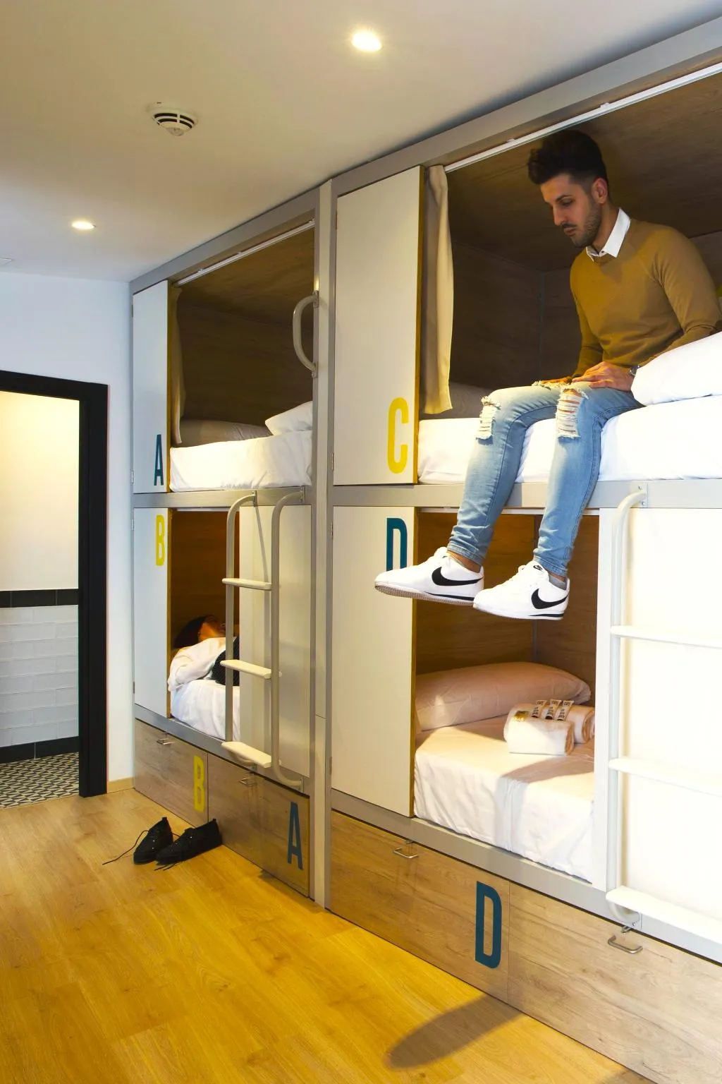 Bed in dormitory CAPACITY 4 Room, U-Sense For You Hostel Sevilla, Seville