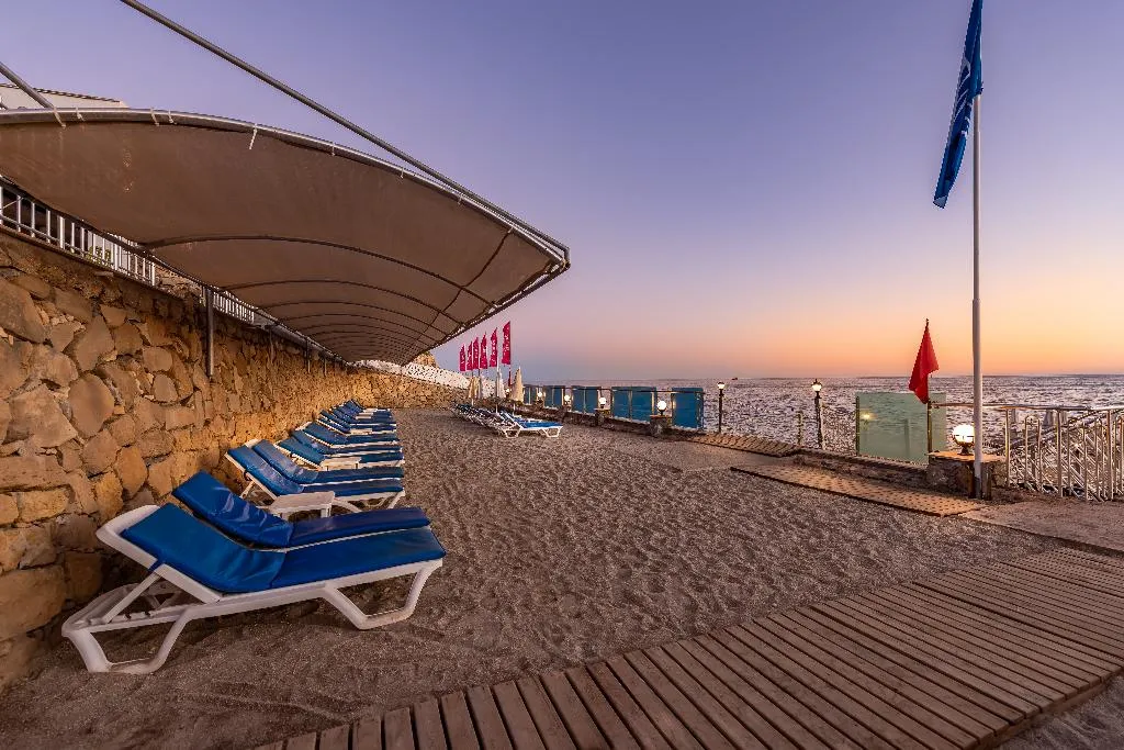 Beach, White City Beach Hotel, Antalya