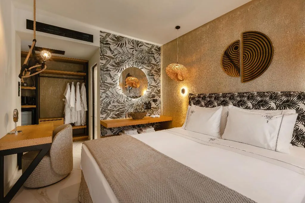 Room SUPERIOR TWO DOUBLE BEDS Room, Santo Mangata Boutique Hotel & Spa, Santorini