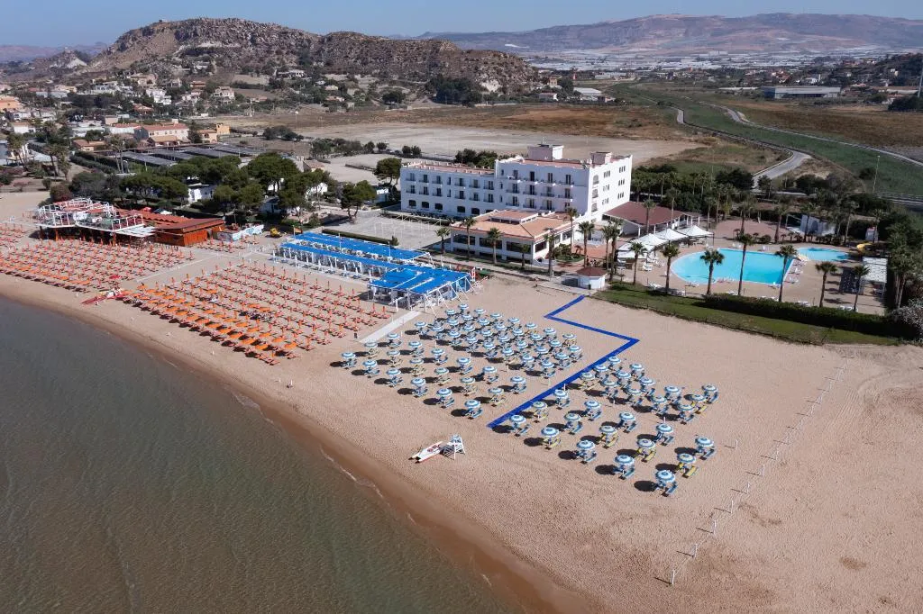 Beach, Baia D'Oro Hotel, Catania