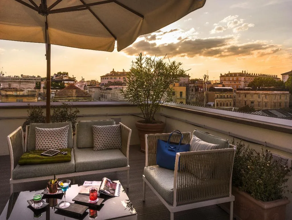 Terrace, The Glam, Rome