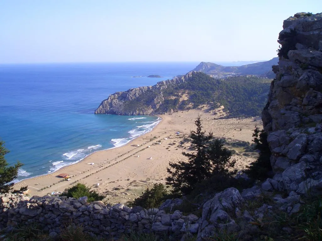 Beach, Pantheon Deluxe Apartments, Rhodes