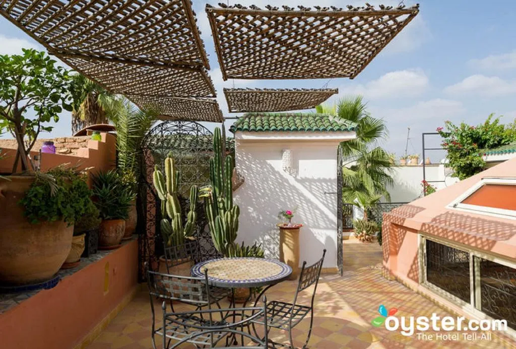 Terrace, Riad Hotel Maison Arabo-Andalouse, Marrakech