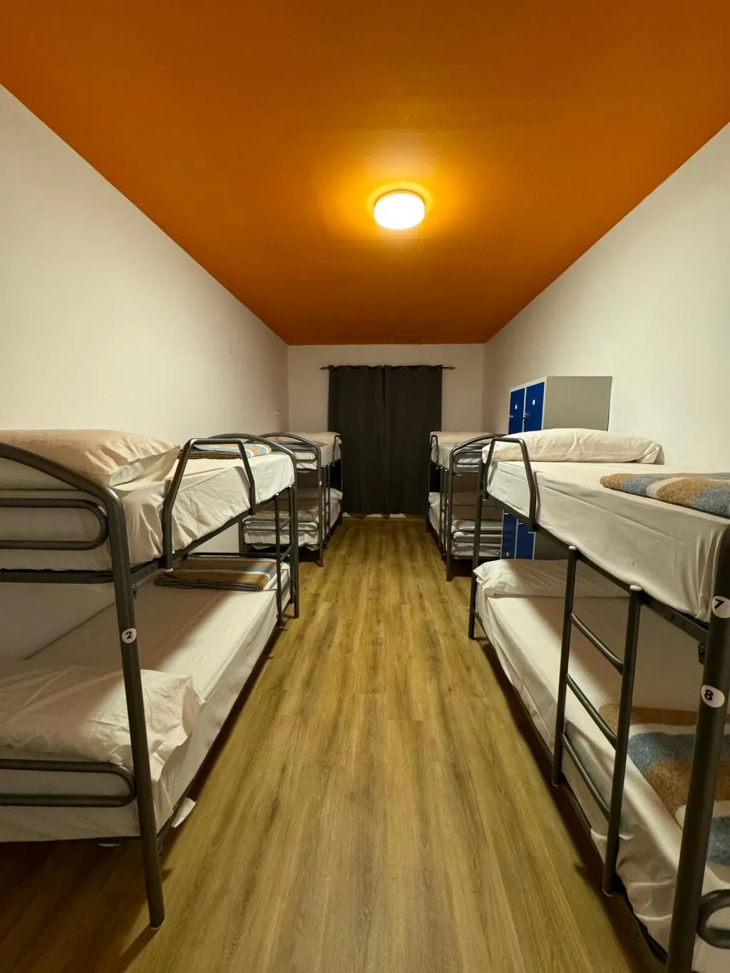 Bed in dormitory ECONOMY Room, Arc House Pop Art, Madrid