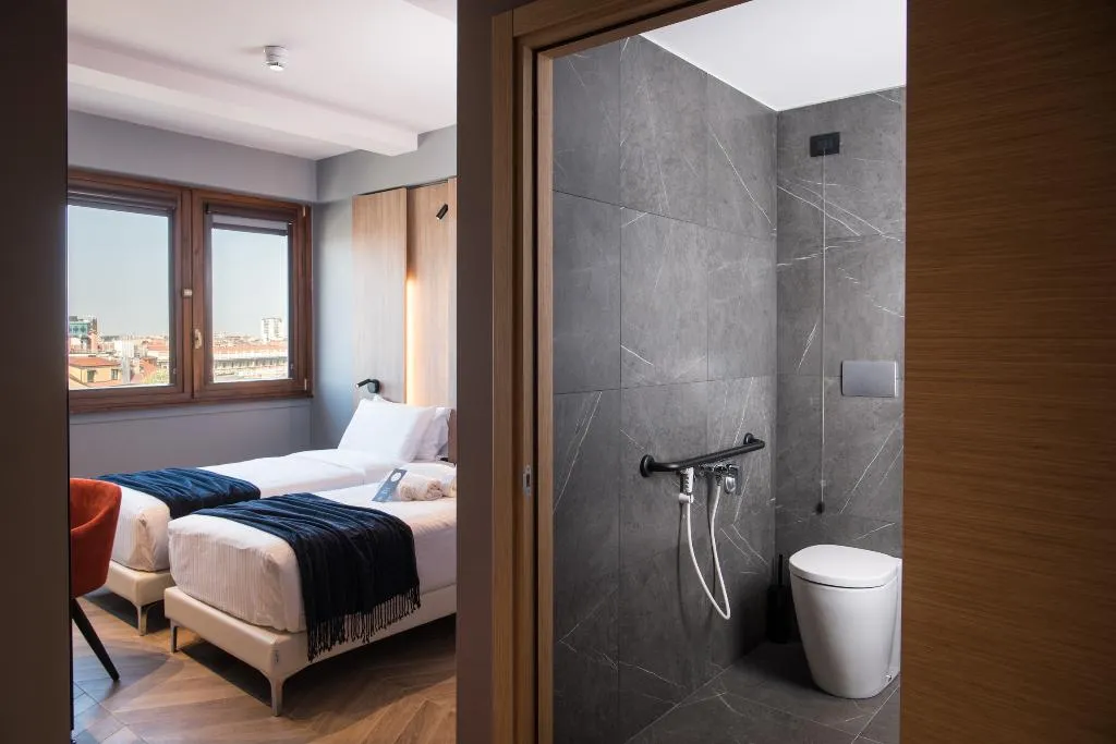 TWIN STANDARD Room, B&B Hotel Milano City Center Duomo, Milan