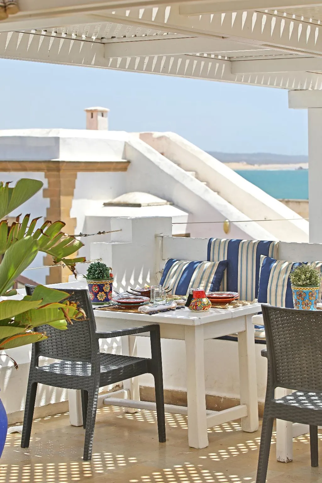Terrace, Dar L'Oussia, Essaouira