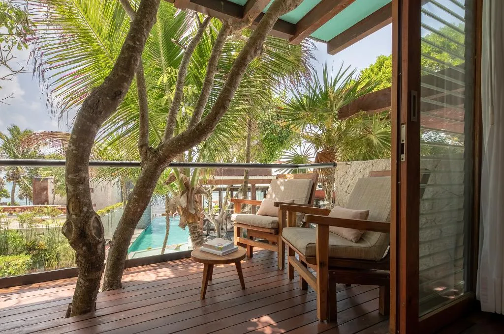 DOUBLE DELUXE POOL VIEW Room, Mi Amor by La Zebra, an SLH Hotel, Cancun Area