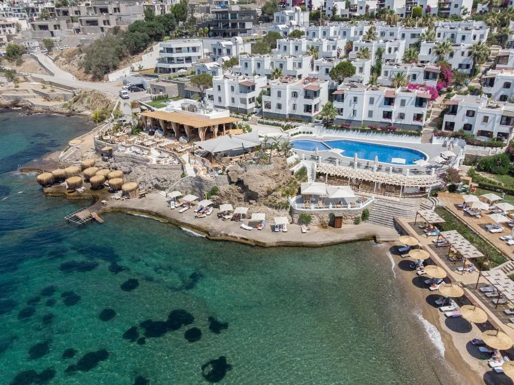 General view, Yaz Beach Hotel, Bodrum