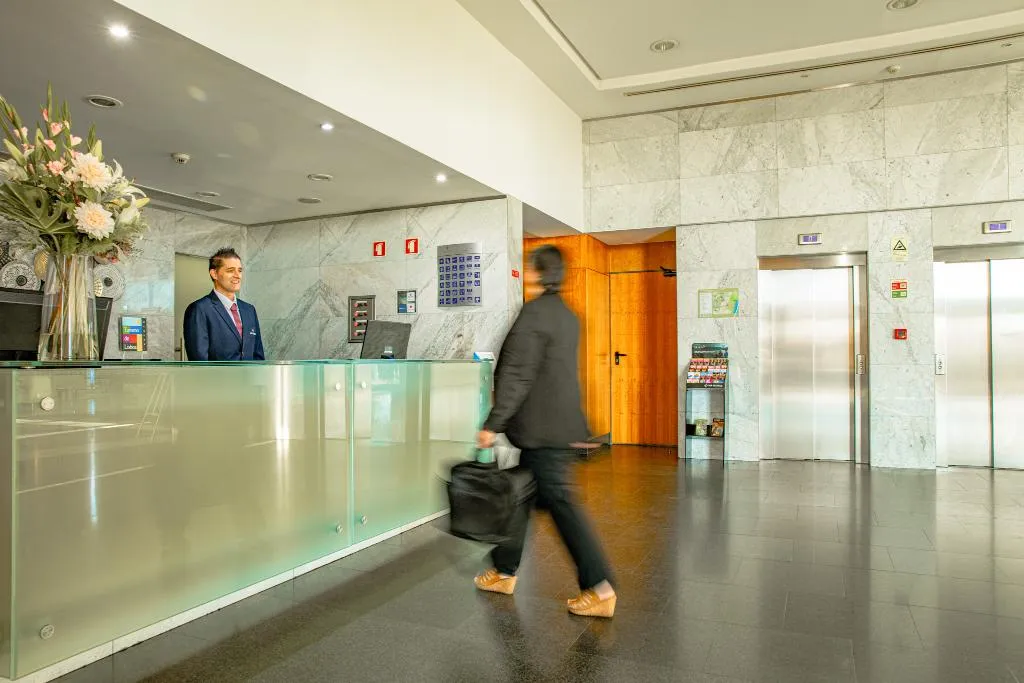 Lobby, VIP Executive Santa Iria Hotel, Lisbon