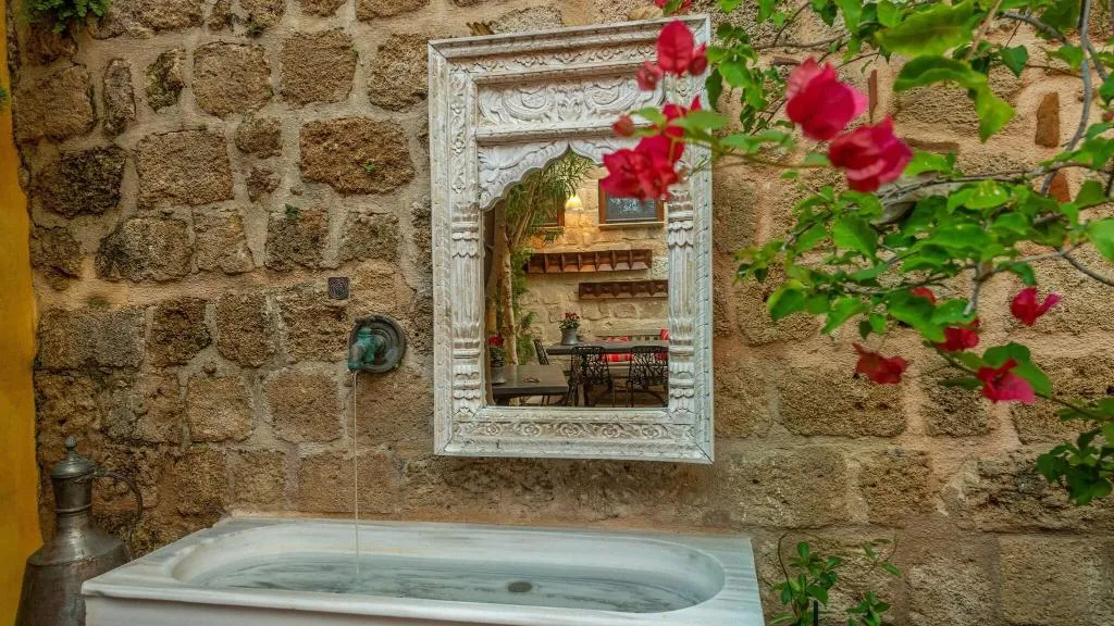 Terrace, Kokkini Porta Rossa, Rhodes
