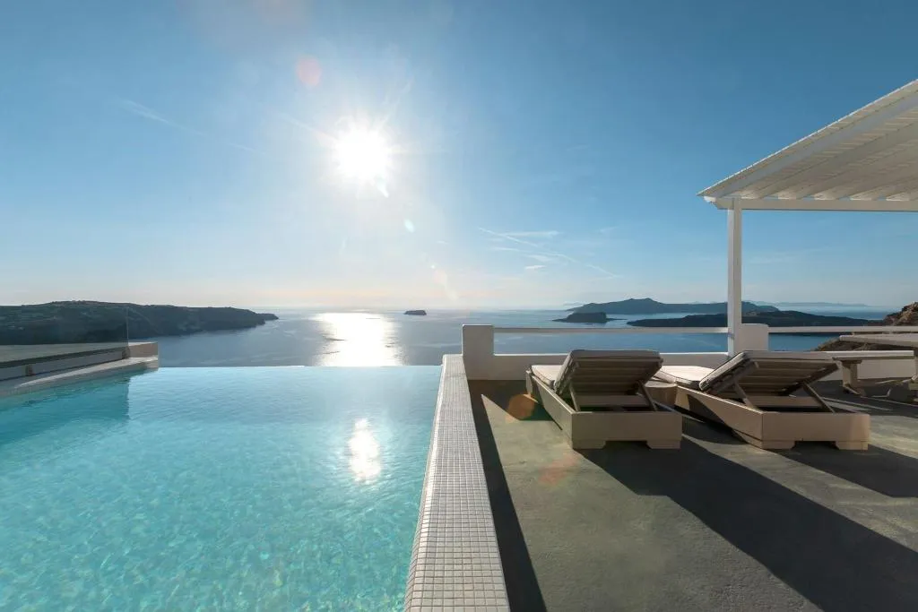 General view, Grand View Hotel, Santorini
