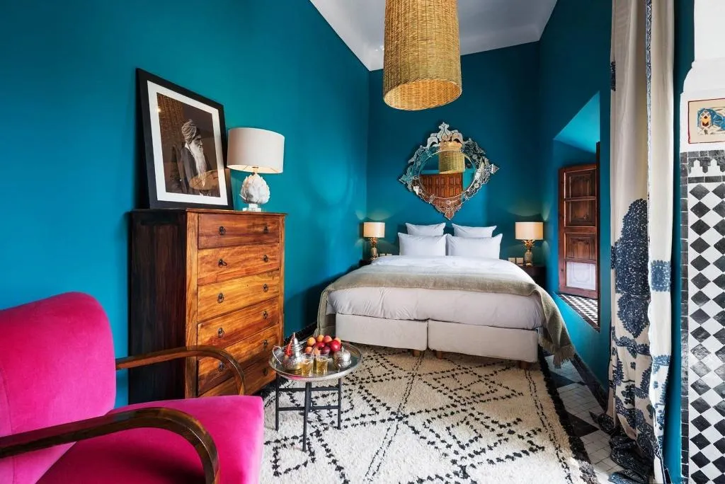 Room, Riad Les Yeux Bleus, Marrakech