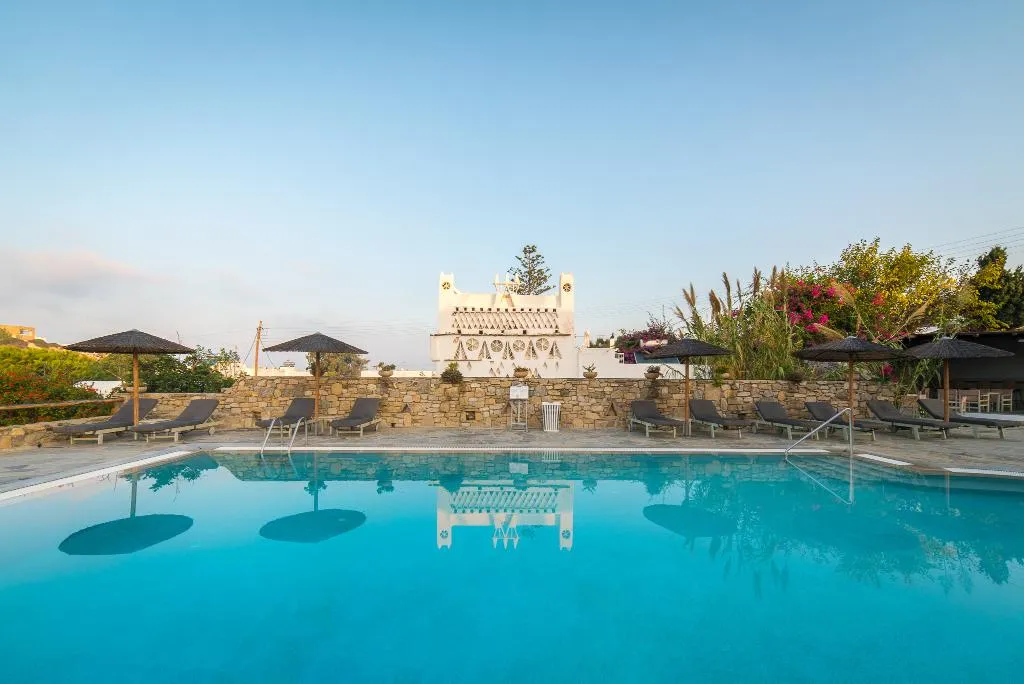 Pool, Vienoula's Garden Hotel, Mykonos