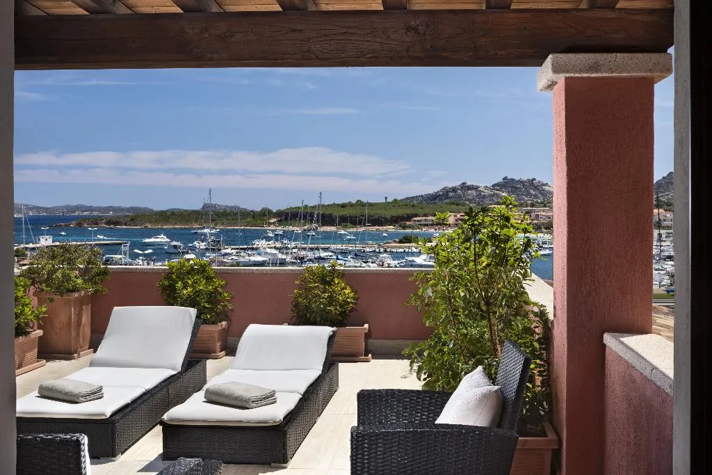 Terrace, La Vecchia Fonte Hotel, Olbia
