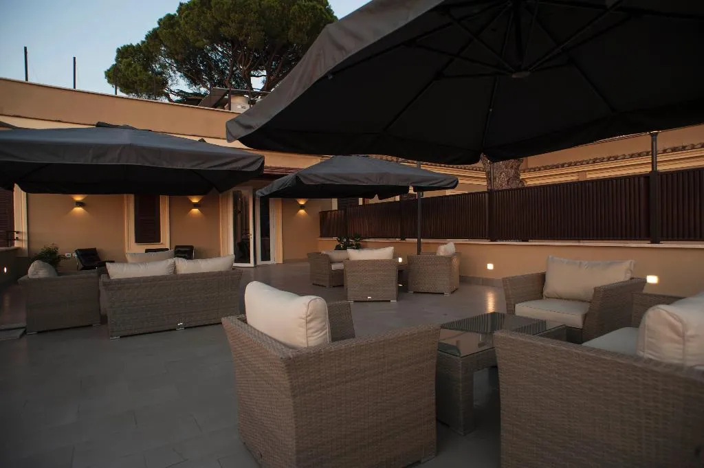 Terrace, Casa per Ferie Checkin Villa Angelina, Rome