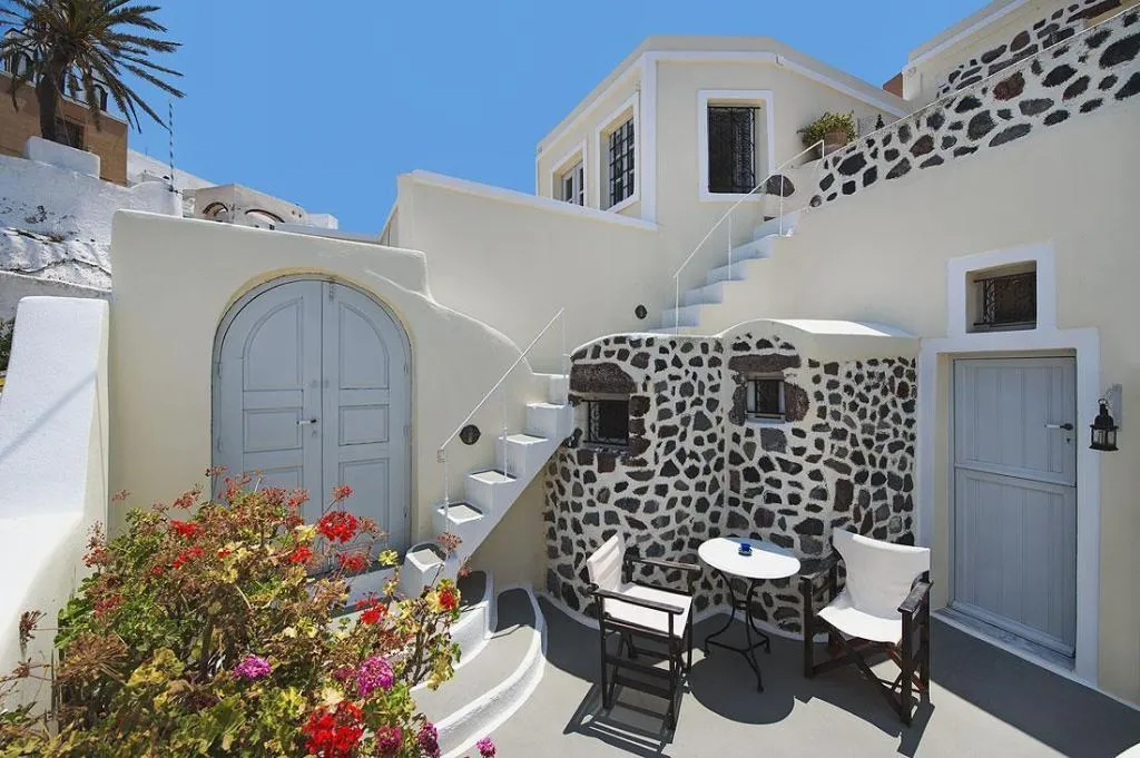 General view, Heliophos Boutique Caves, Santorini
