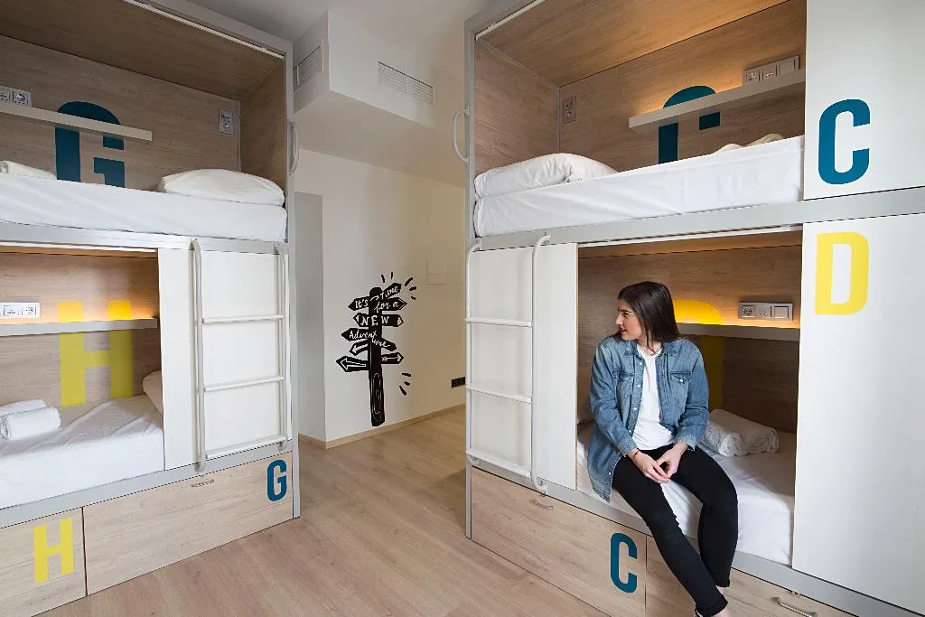 Bed in dormitory CAPACITY 8 Room, U-Sense For You Hostel Sevilla, Seville