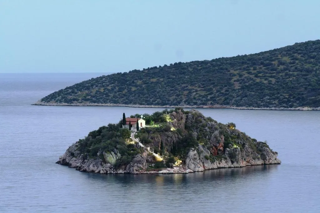 General view, Panorama in Tolo, Athens
