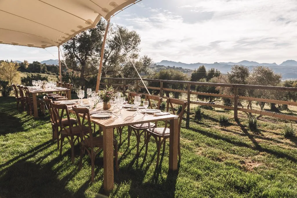 Terrace, Cortijo La Organic, Costa Del Sol
