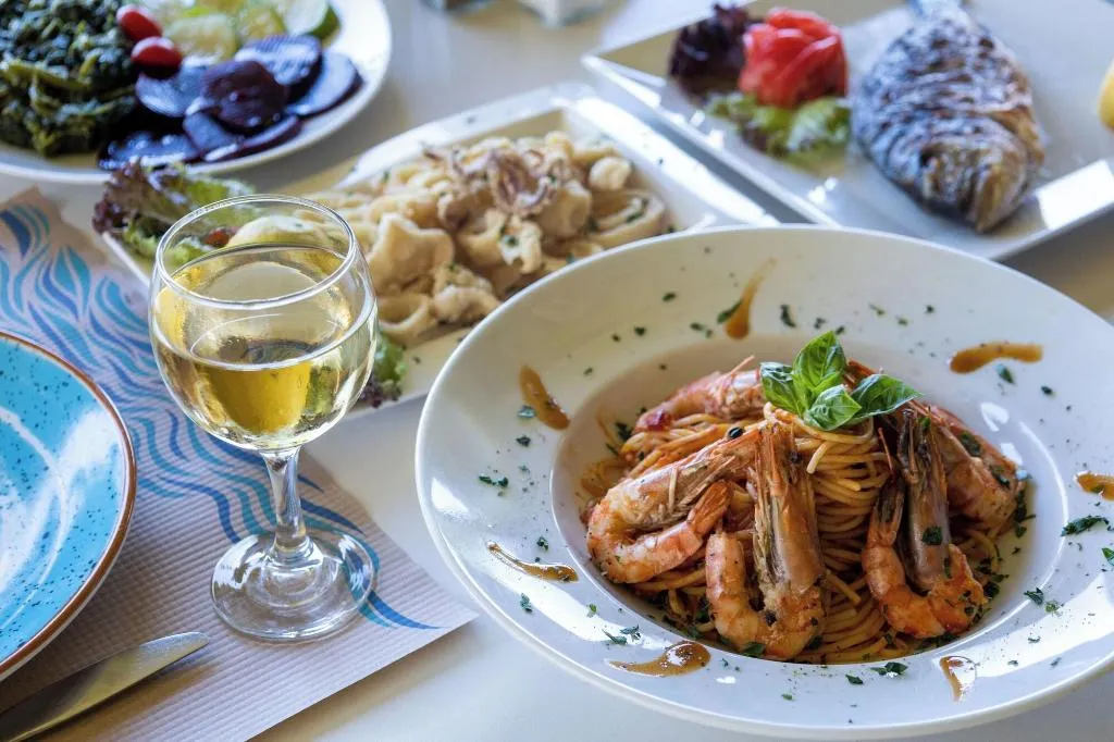 Restaurant, Venus Beach Hotel, Athens