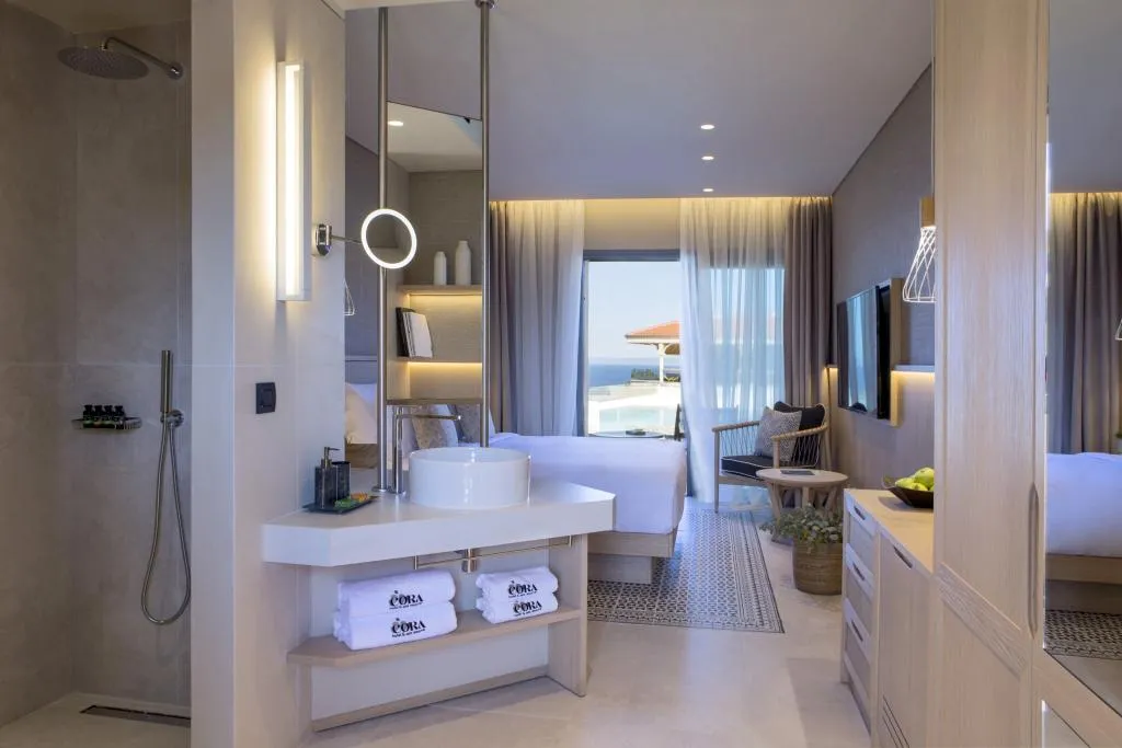 DOUBLE SEA VIEW WITH PRIVATE POOL Room, MERAVIA Leonardo Limited Edition, Halkidiki