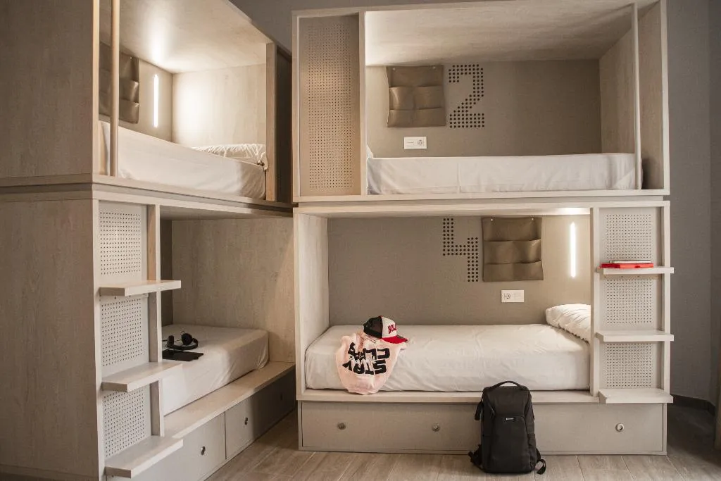 Bed in dormitory CAPACITY 4 Room, Room Salvador, Seville