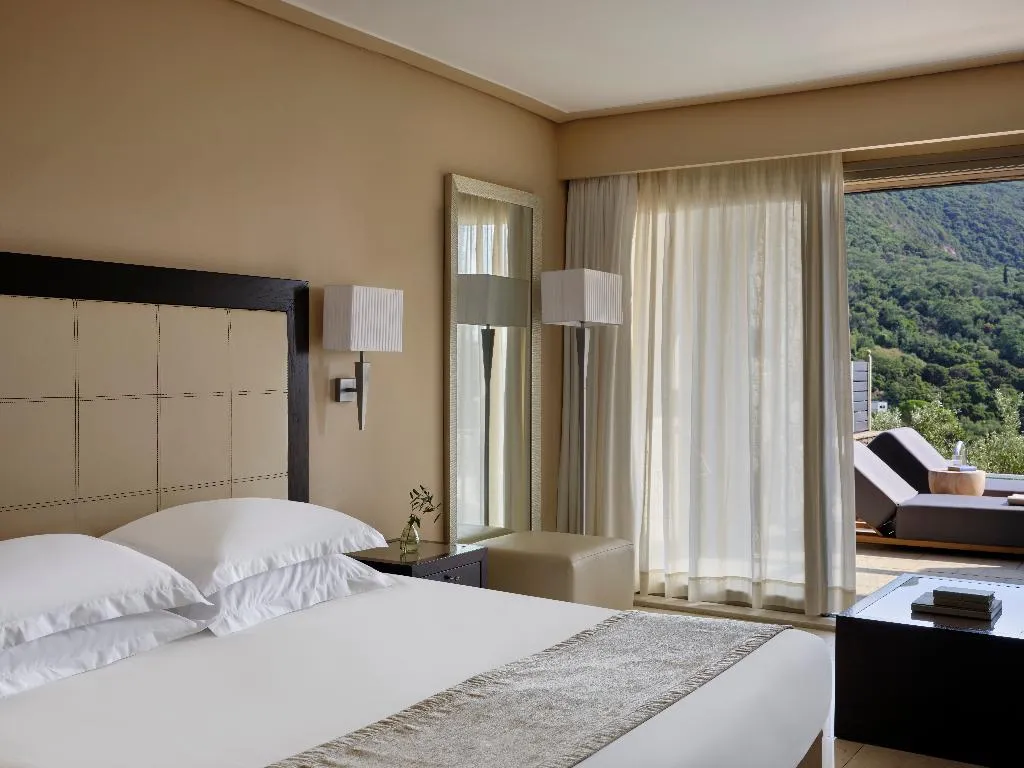 DOUBLE DELUXE WITH PRIVATE POOL Room, Atlantica Grand Mediterraneo Resort & Spa, Corfu