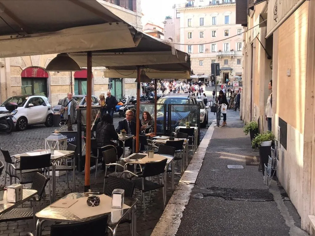 Restaurant, Delsi Suites Pantheon, Rome