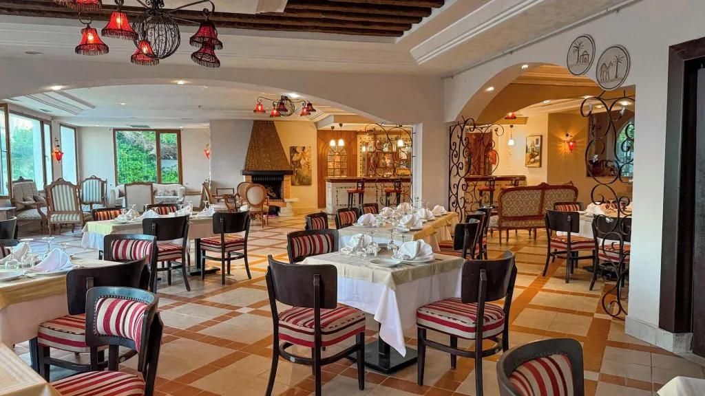 Restaurant, Dar El Bhar, Tunisia