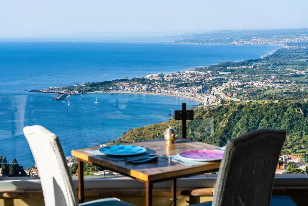 Restaurant, Villa Ducale, Taormina