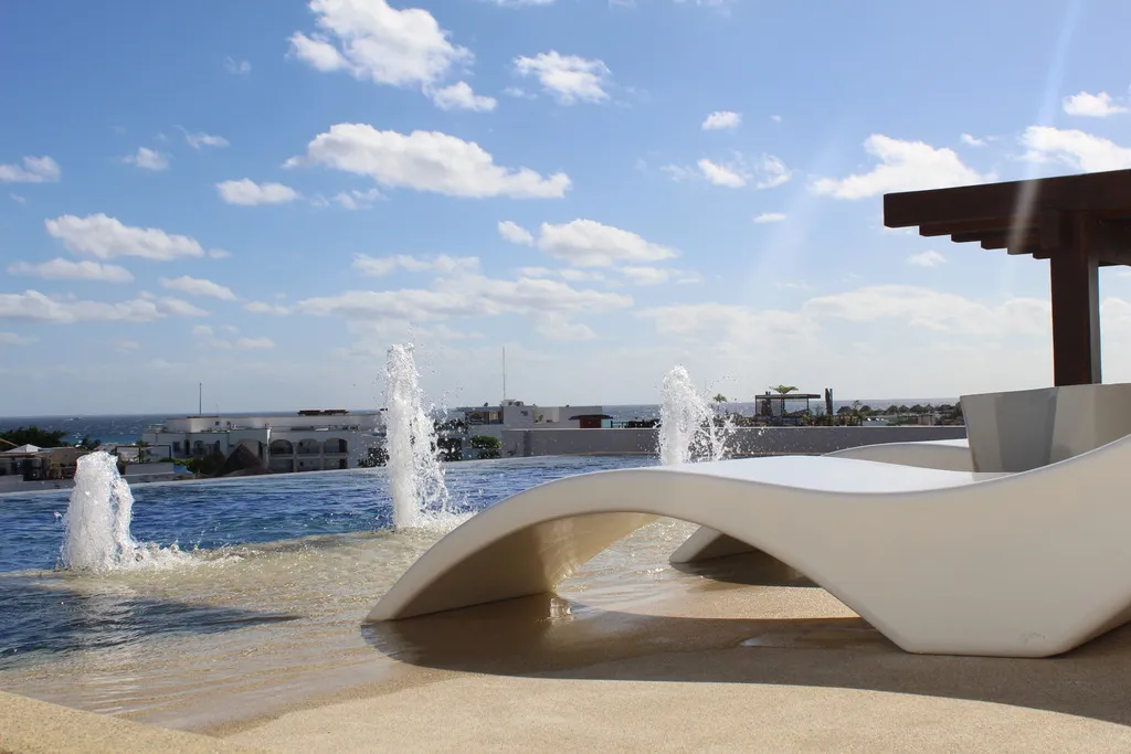 Terrace, Ame Hotel Boutique & Spa, Playa Del Carmen