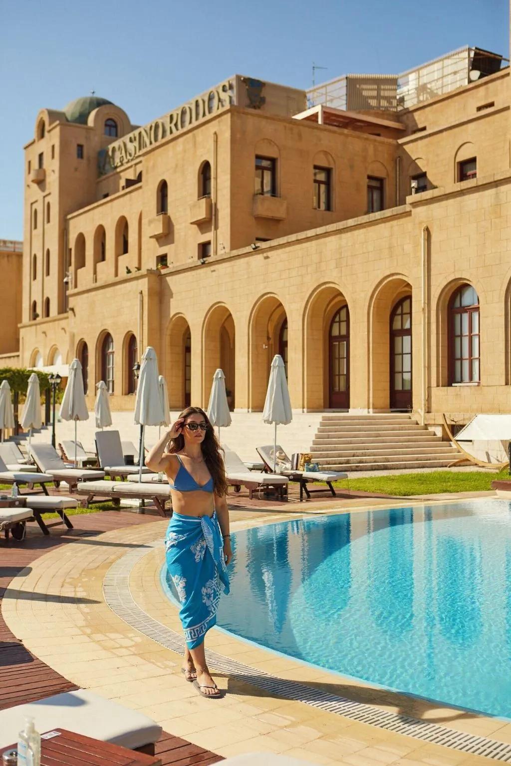 General view, Grande Albergo Delle Rose, Rhodes