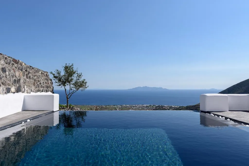 VILLA WITH PRIVATE POOL Room, Senses Luxury Villa, Santorini