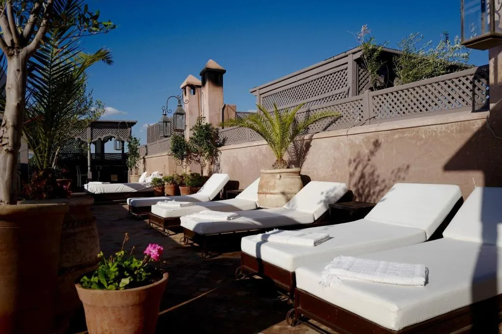 Terrace, Riad Noir d'Ivoire, Marrakech