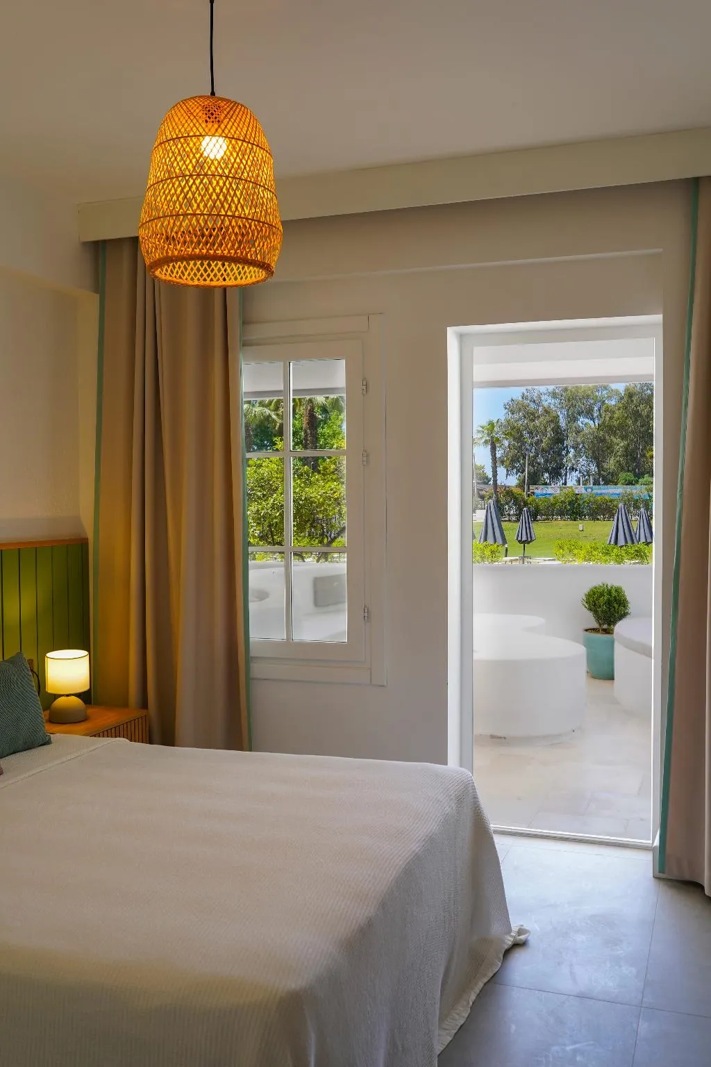DOUBLE GARDEN VIEW WITH BALCONY Room, Hotel Club-E, Dalaman