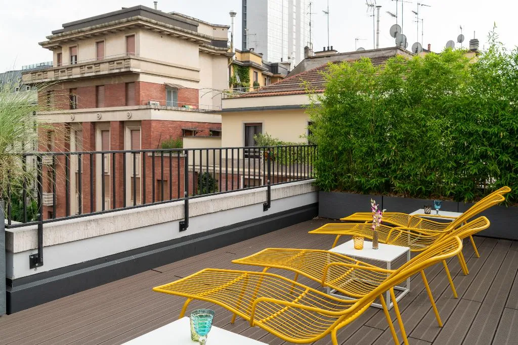 Terrace, NYX Hotel Milan by Leonardo Hotels, Milan