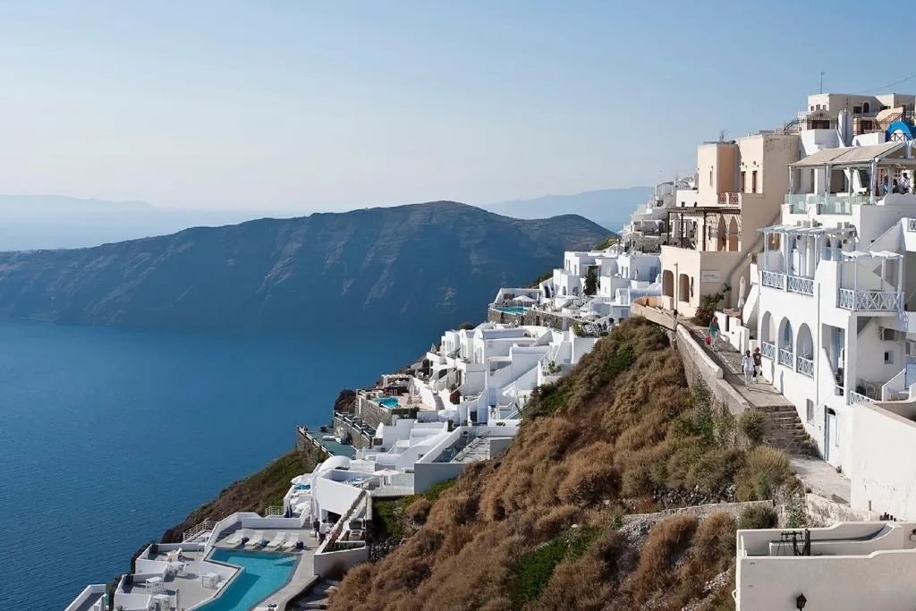General view, Kastro Suites, Santorini