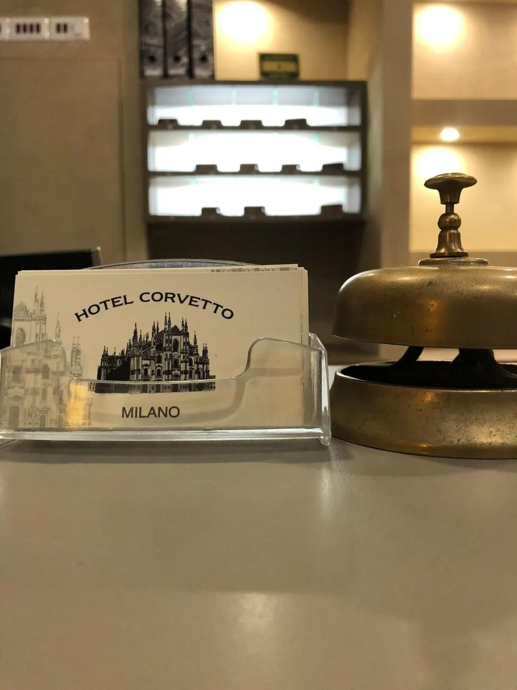 Lobby, Hotel Corvetto, Milan