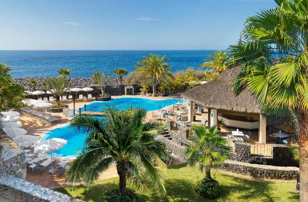 Pool, Hotel Jardín Tecina, La Gomera