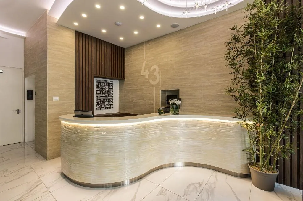 Lobby, 43 Station Hotel, Milan