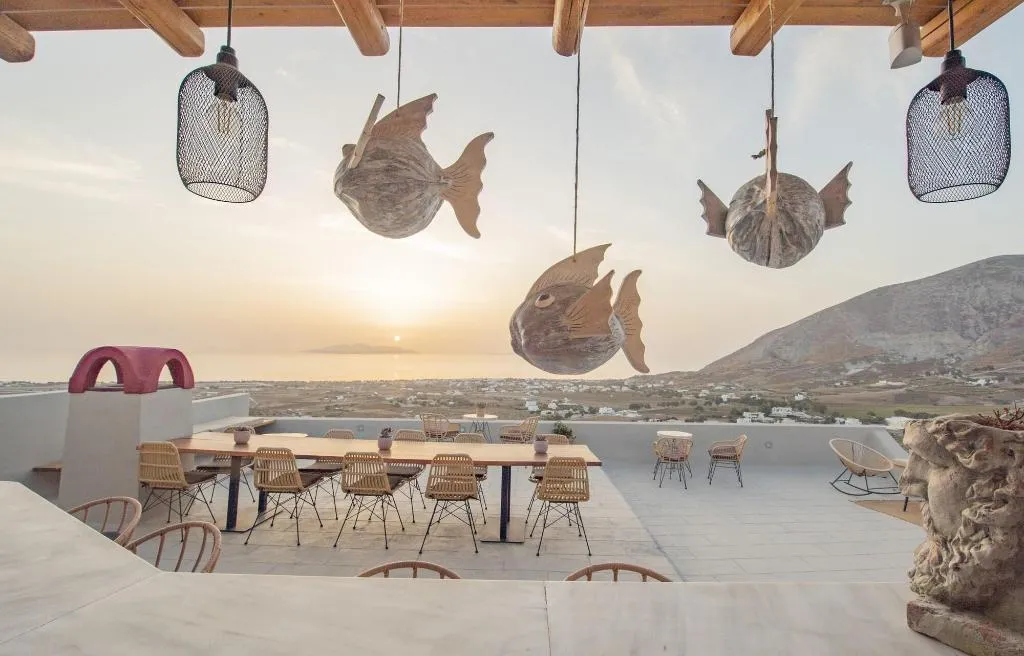 Bar, Nano Suites, Santorini