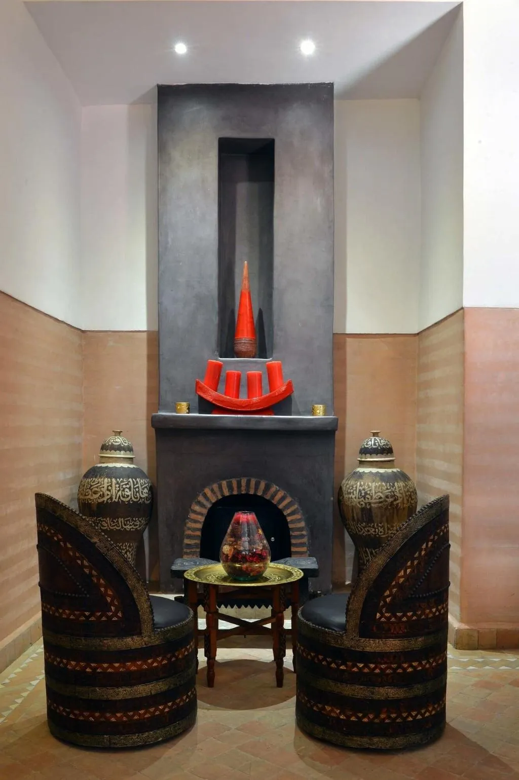 Lobby, Riad La Porte Rouge By La Siredrah, Marrakech