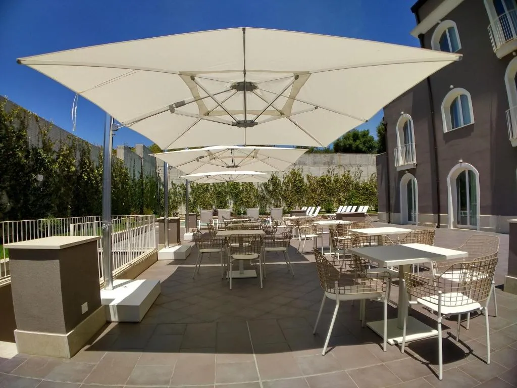 Terrace, Airone City Hotel, Catania