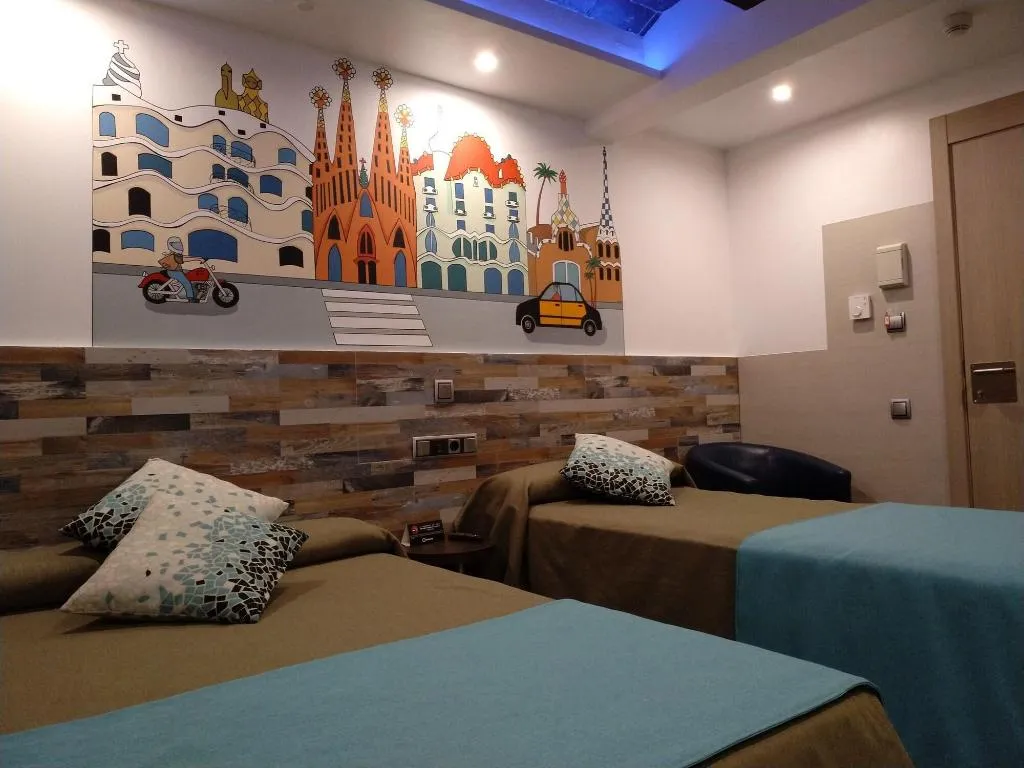 Room, Pensión Miami, Barcelona