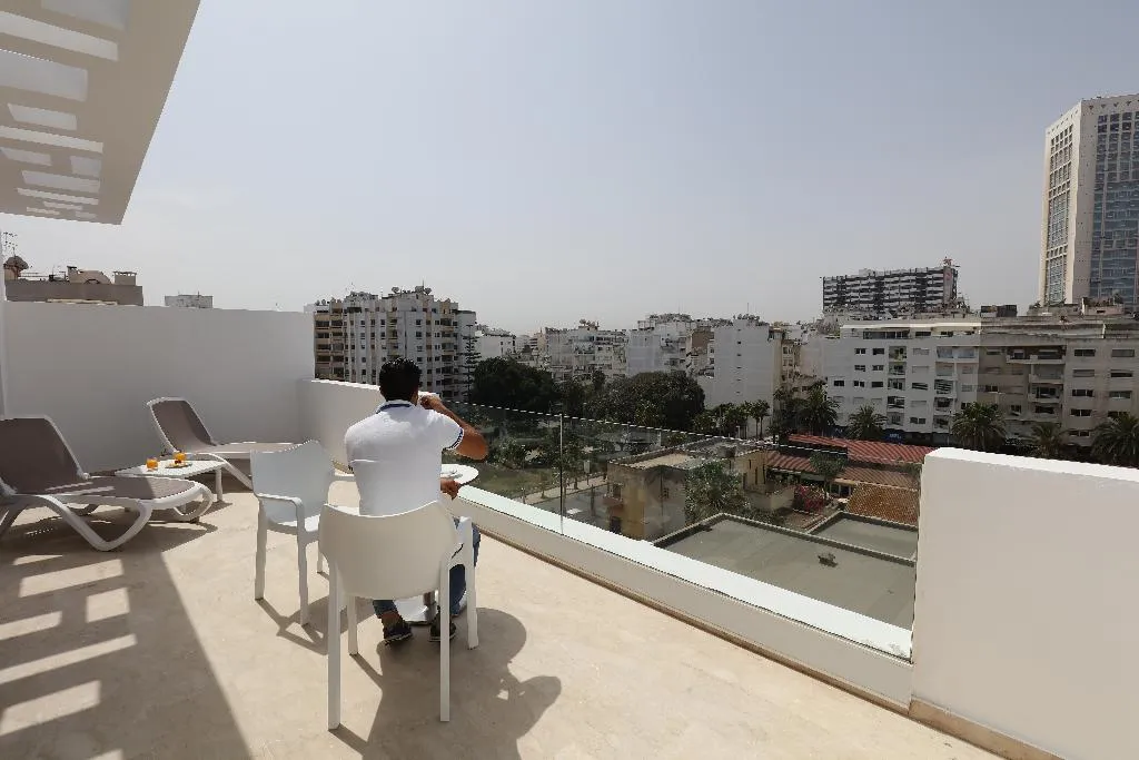 Terrace, MID TOWN Hotel Casablanca, Casablanca
