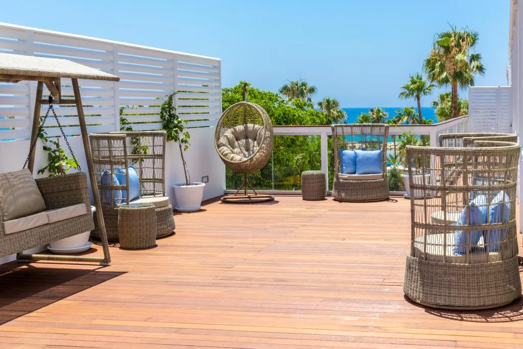 Terrace, Lordos Beach, Cyprus